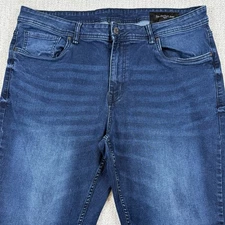The Perfect Jean NYC Men’s 38x32 Athletic Fit Denim Blue Jeans