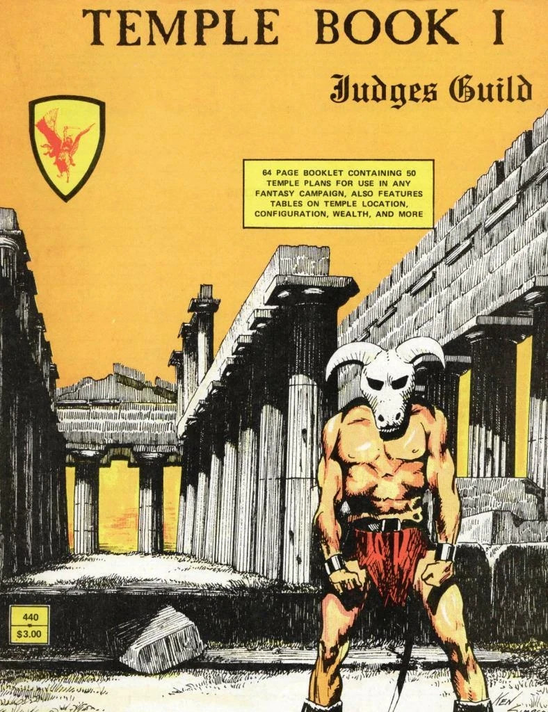 Temple Book I, Judges Guild, Advanced Dungeons & Dragons Adventure ...