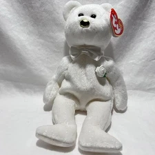 TY Beanie Baby - HIS the Groom Bear (Internet Exclusive) 8.5” Stuffed Plush Toy