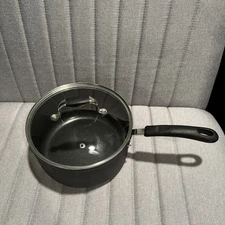 Ecolution Sauce Pan With Lid, 8in wide, 5in tall