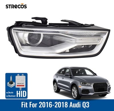 For 2016-2018 Audi Q3 Xenon Headlight Assy W/ Bulb and Ballast Right Side