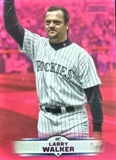 2025 Topps Stadium Club - Larry Walker #36 Pink Foil