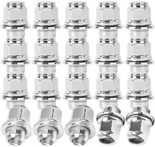 M12x1.5 Lug Nuts,One-Piece Wheel Nuts for Toyota Corolla/Prius/Sienna,Lexus R...