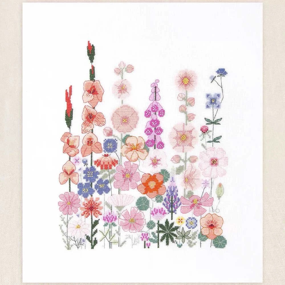 DMC Cross Stitch Kit - Climbing Flowers BK1987