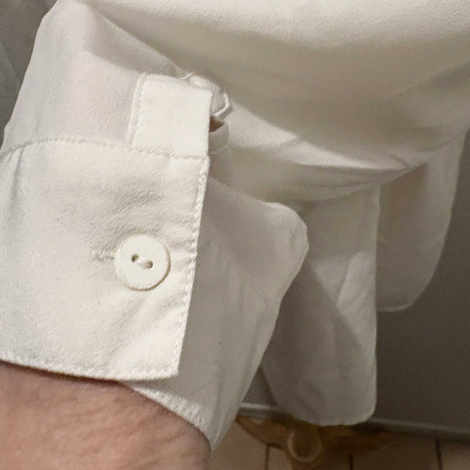 Chicos Button Down Blouse 3 / Extra Large / 16 Iv… - image 8