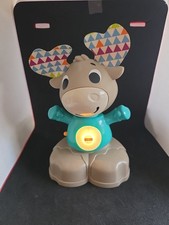 Fisher Price Linkimals Battery Operated Musical Moose Counting Educational ...