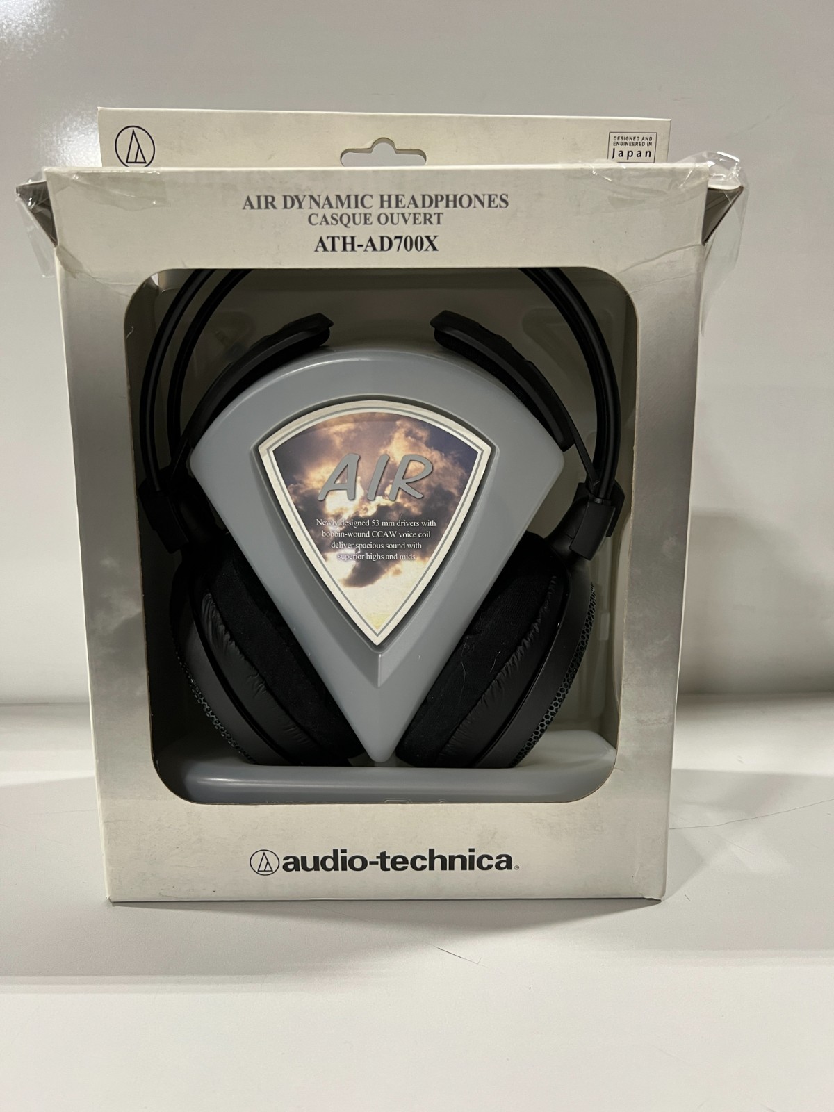Audio-Technica ATHAD700X Over the Ear Headphones - Black