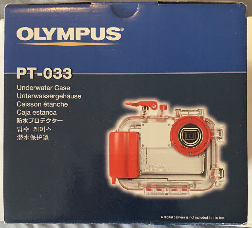 OLYMPUS PT-033 Clear Waterproof Underwater Camera Case for OLYMPUS PT-033 Clear Waterproof Underwater Camera Case for