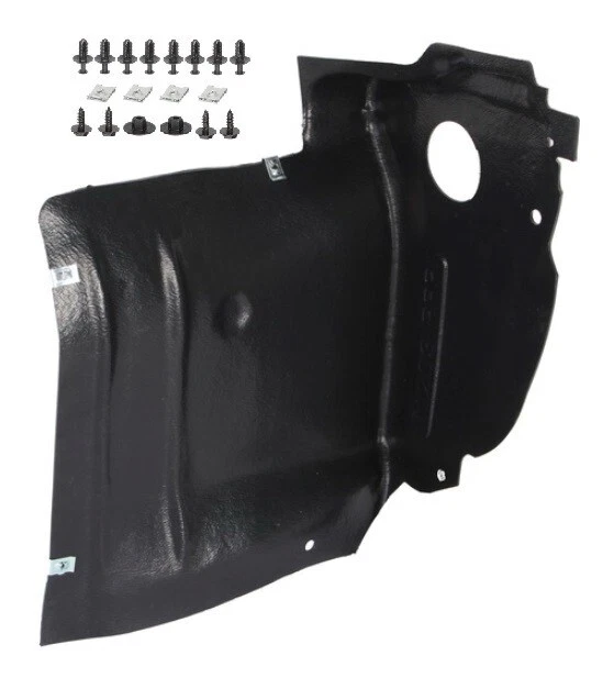 PARE-BOUE DE PASSAGE DE ROUE AVANT DROITE+CLIPS MERCEDES C S203 W203 05.00-03.07 - Photo 1/1