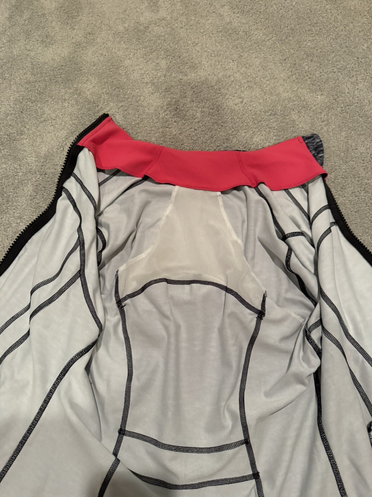 Lululemon Define Jacket Dramatic Static Black Whi… - image 5
