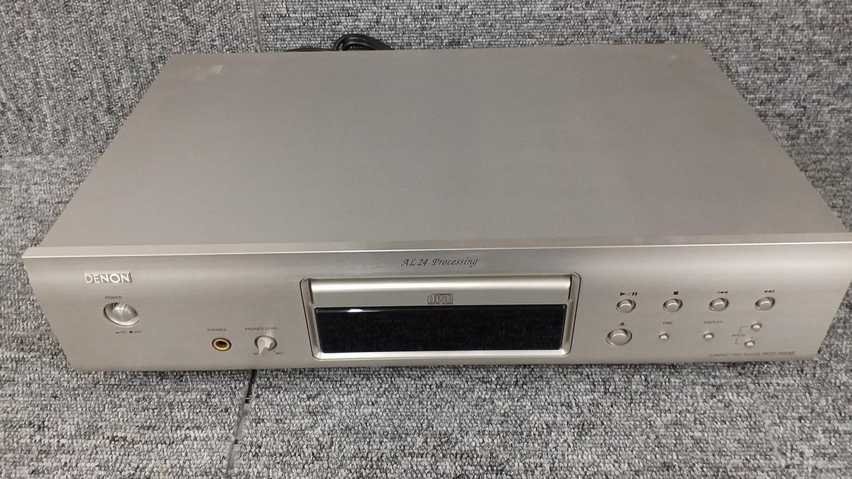 DENON DCD-755AE CDプレーヤー Denon DCD-755AE CD Player Silver Good