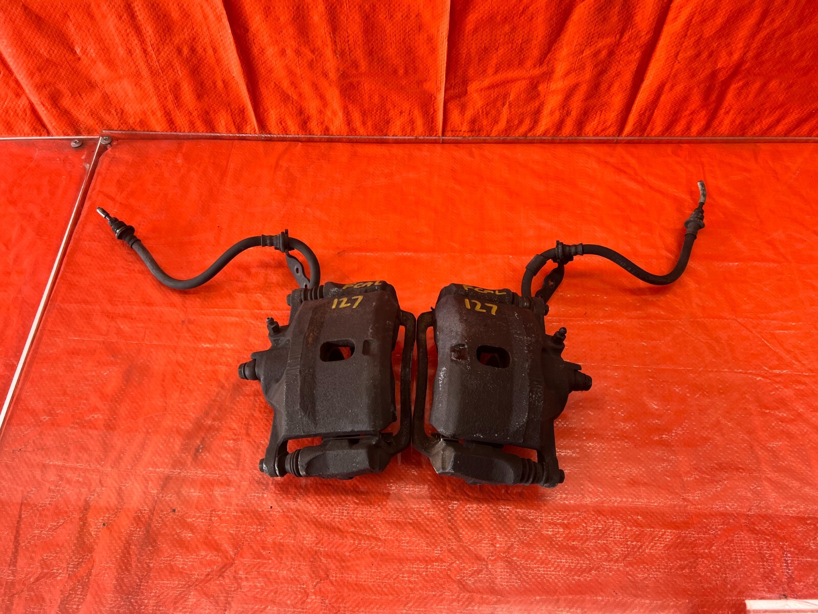 9900 HONDA CIVIC SI EM1 FRONT BRAKE CALIPERS LEFT RIGHT CALIPER