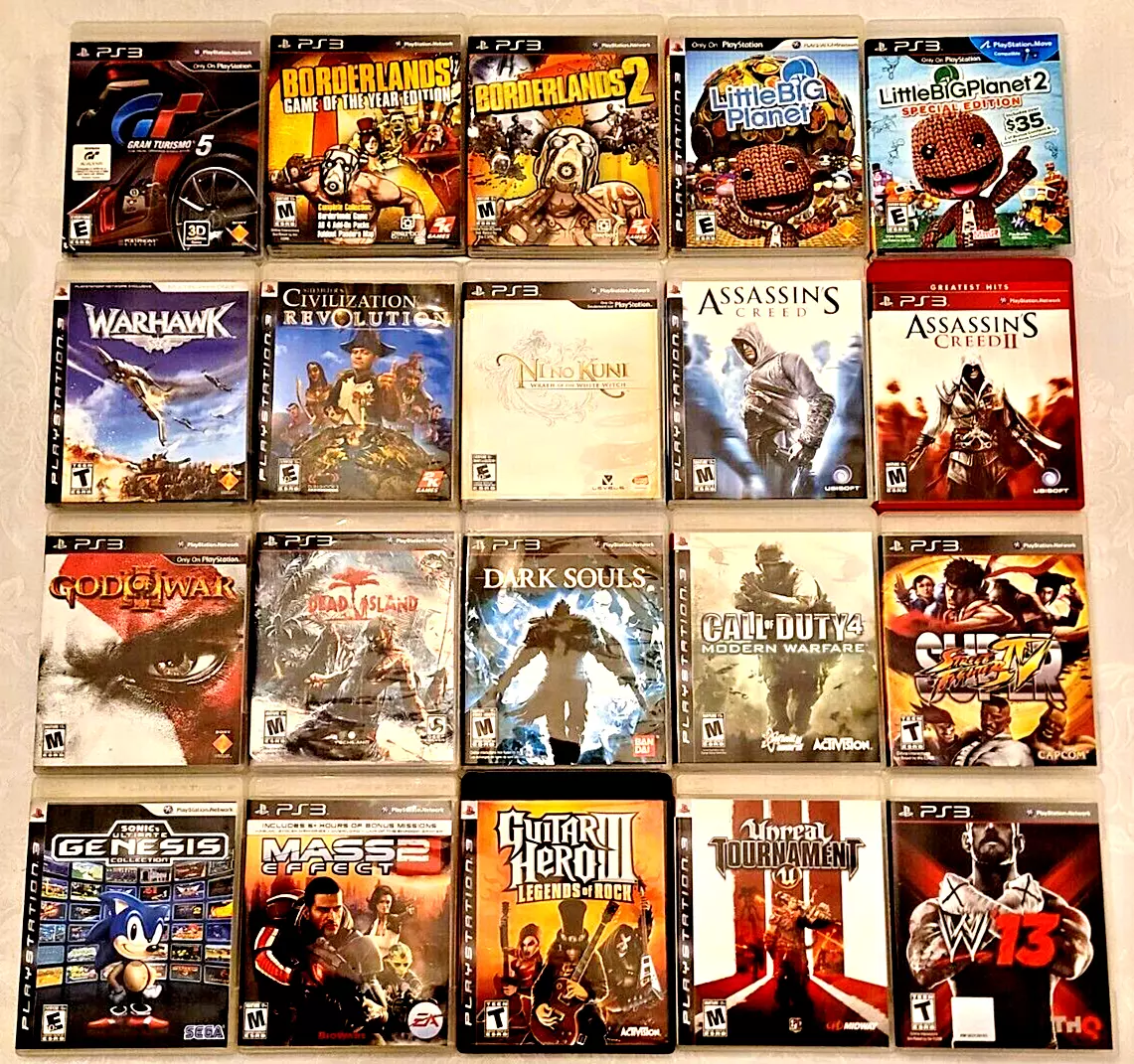 Os 25 melhores jogos de PS3