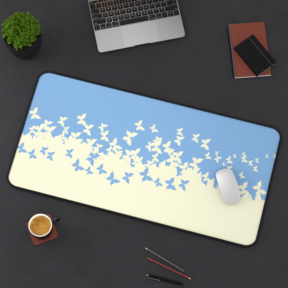 CUTE BUTTERFLY DESK MAT NONSLIP GAMING MOUSE PAD eBay