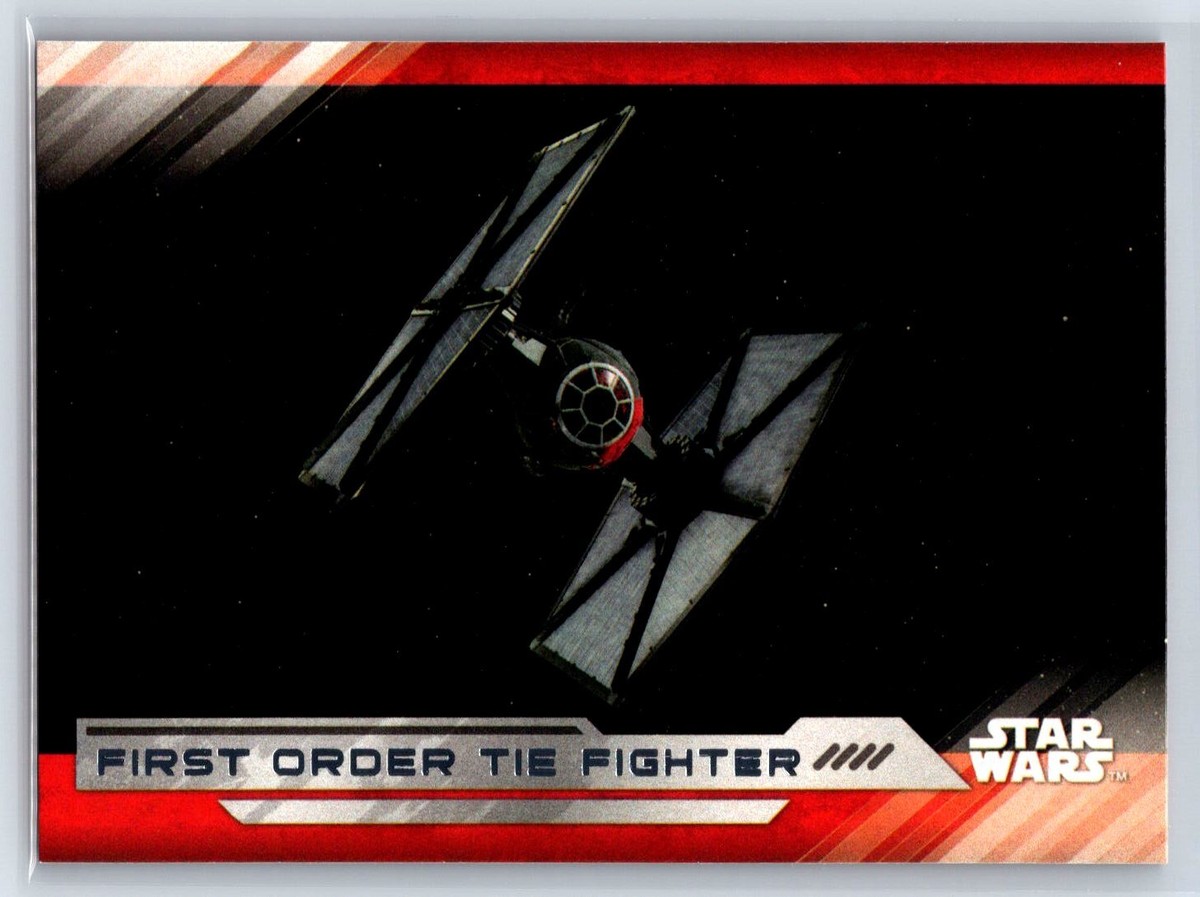 2017 Topps Star Wars: The Last Jedi First Order TIE Fighter #69 | eBay