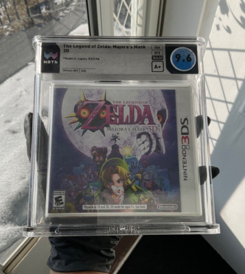 The Legend of Zelda: Majora's Mask 3D 3DS WATA 9.6 A+ 1st PRINT
