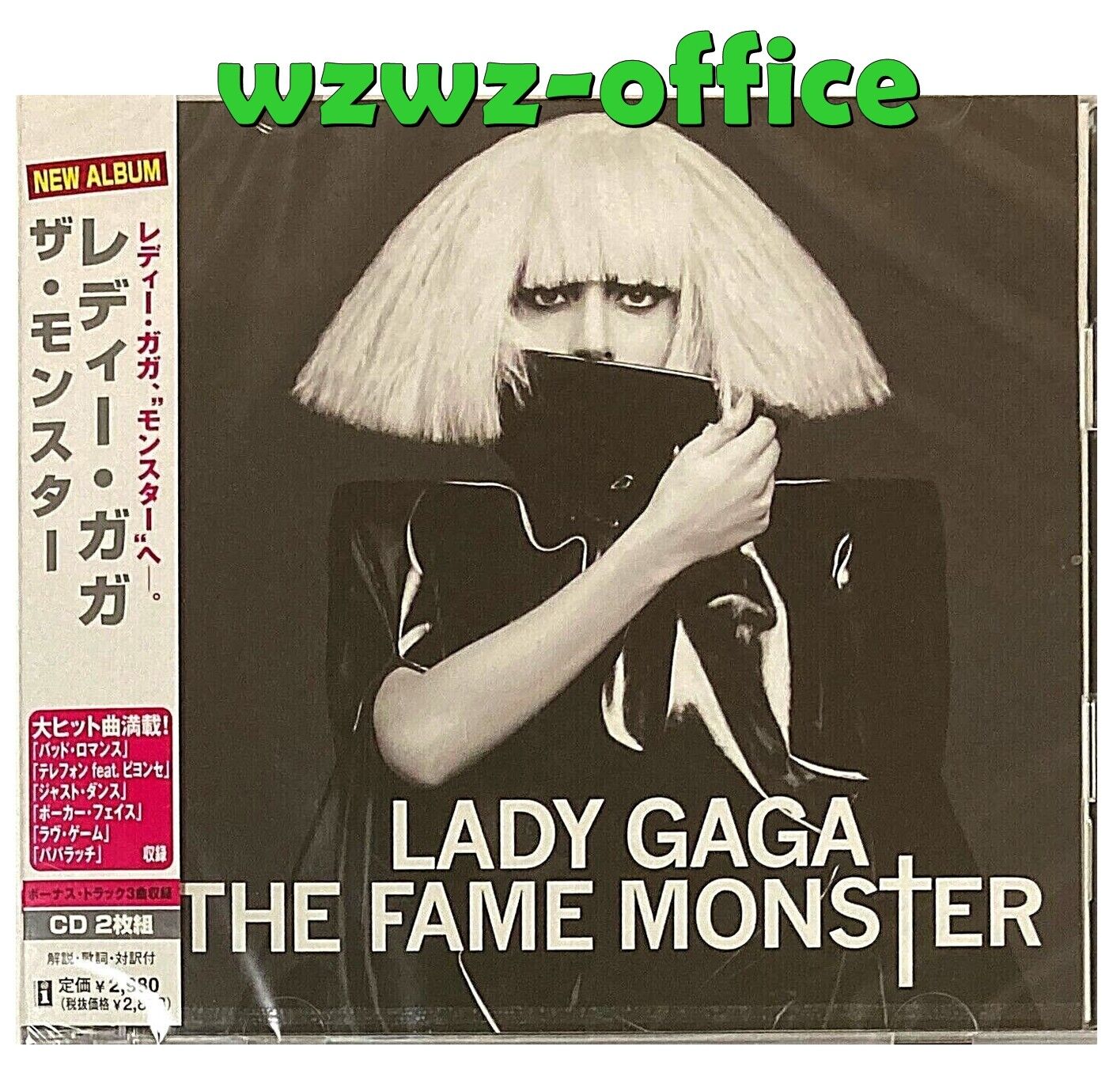 Lady GAGA SEALED BRAND NEW 2CD The Fame Monster With 3 Bonus Tracks Japan OBI E