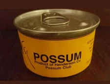 1 new Can Possum Meat Road Kill Stocking Stuffer Happy Birthday Gag Gift Funny