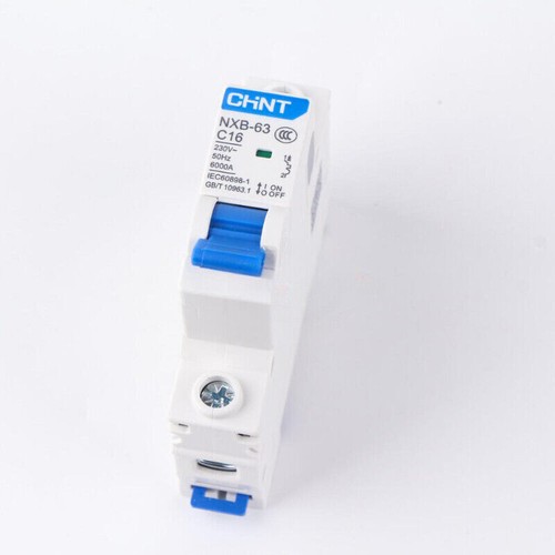 1PCS CHNT Interruttore Aria Interruttore Interruttore Circuito NXB-63 C16 1P 16A Nuovo - Foto 2 di 4