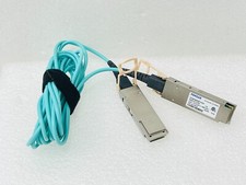 Finisar FCBN425QE1C03 OR 100G QUADWIRE QSFP28 ACTIVE OPTICAL CABLE, 3M / USED