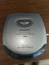 Panasonic Sl-S231C Portable Cd Player With Car Charger In working Condition
