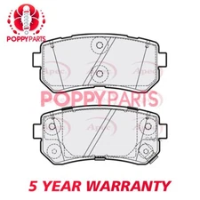 Fits Sportage Soul Tucson 1.6 CRDi 1.7 2.0 GCP Rear Brake Pads Set