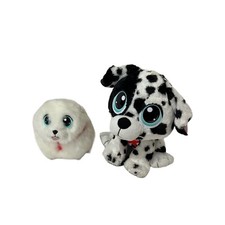 Little Tikes Wiggles Dalmatian Pomeranian Rescue Plush Toy Stuffed Dog Pet 10"