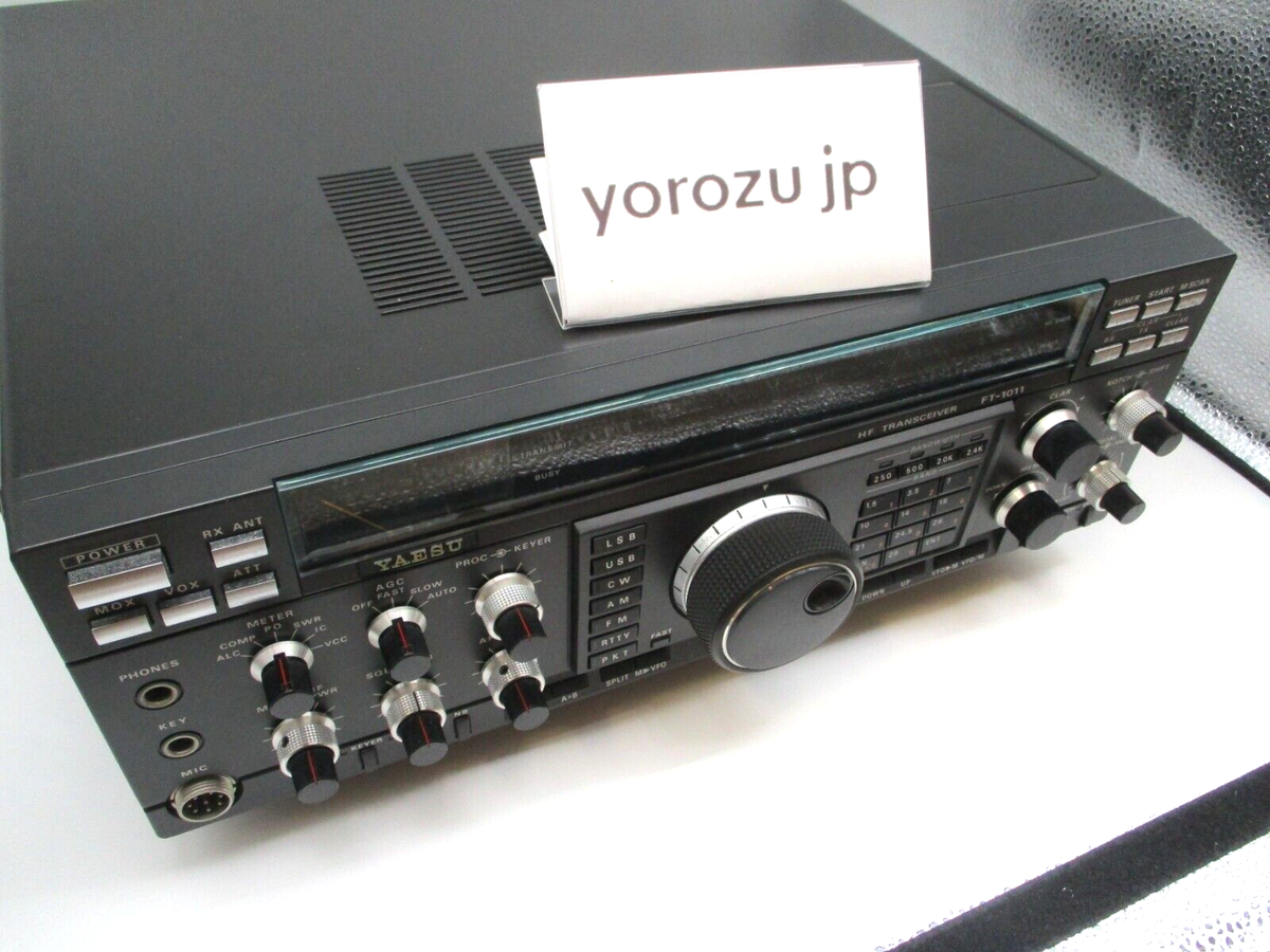 FT-1011 HF YAESU 公式通販 トランシーバー AC 八重洲 かなりの美品
