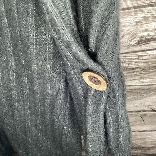 Free People Intimately Henley Sweater Women Large Gray Around the Clock Top - Picture 5 of 8