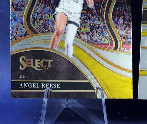Angel Reese RC SP 2024 Panini WNBA Select Basketball Courtside Rookie Chrome - Picture 8 of 10
