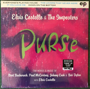 ELVIS COSTELLO &amp; THE IMPOSTERS Purse NEW 2019 EP 45RPM RSD 180 Gram Rock Pop