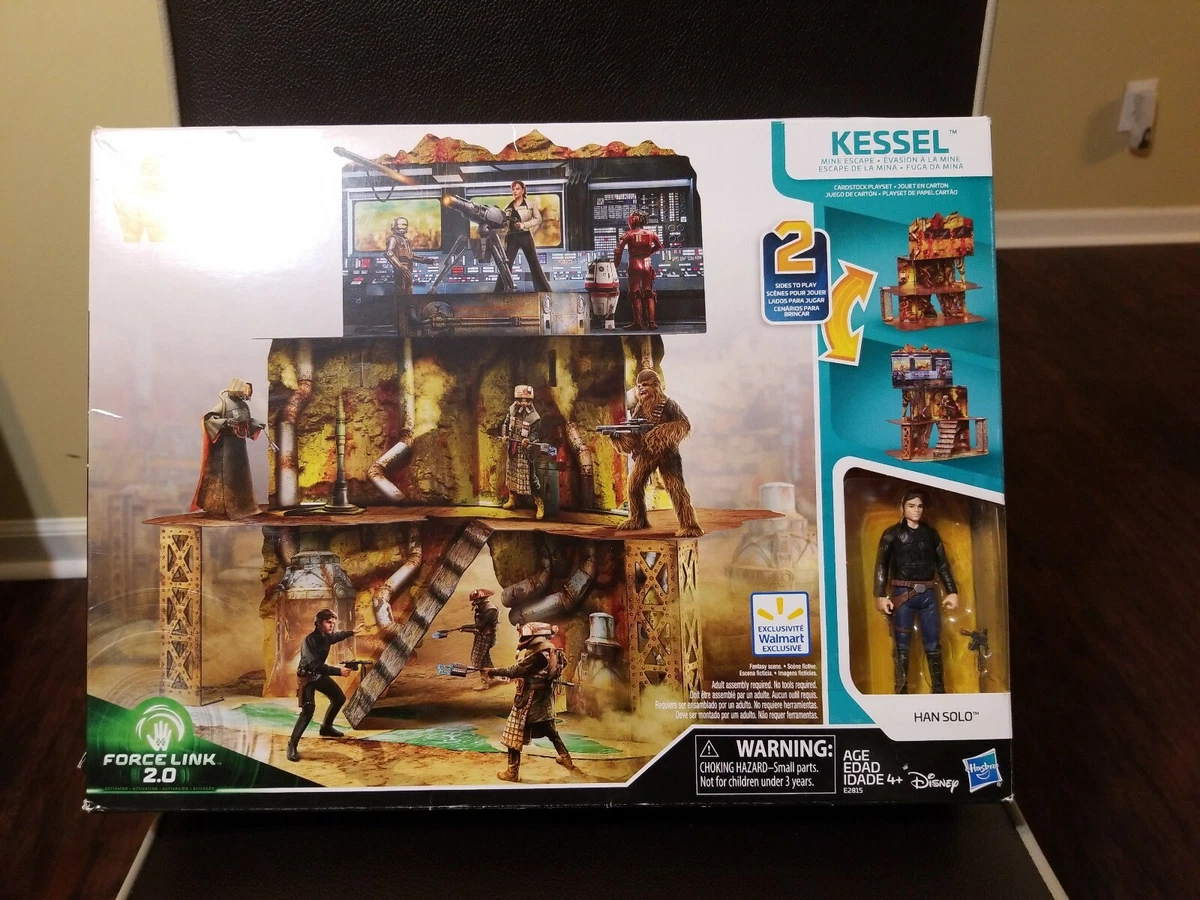 Star Wars Solo Force Link 2.0 Kessel Mine Escape Playset Han Solo