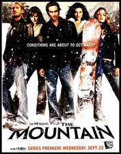 PTP123 MAGAZINE ADVERT 11X8" THE MOUNTAIN TV SHOW ON THE WB