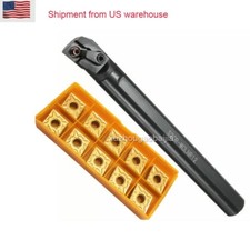S20R-MCLNR12 CNC Lathe Internal Turning Tool Holder Boring Bar 11Pc CNMG120404