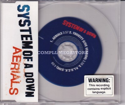 SYSTEM OF A DOWN - AERIALS / 2002 CD Single (AUS) TOXICITY LIVE VERSION