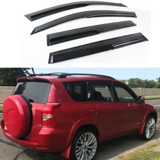 For 2006-2012 Toyota Rav4 Mugen Style Window Visor Vent Rain Guards Deflector
