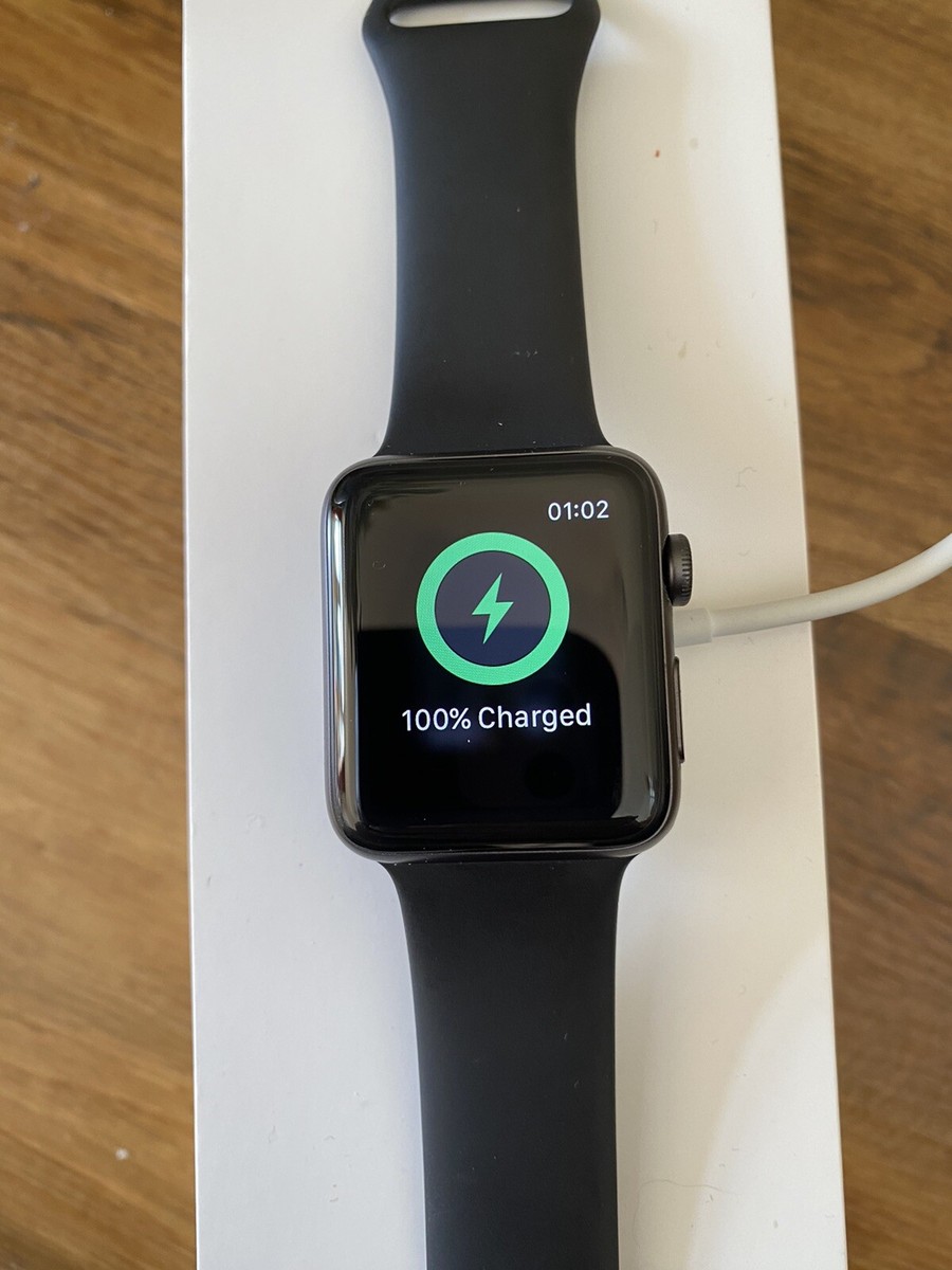 【限定1点】アップルウォッチ シリーズ3 本体GPS 42mm スペースグレイ Apple Watch Series 3（GPSモデル）- 42mmスペースグレイアルミニウム