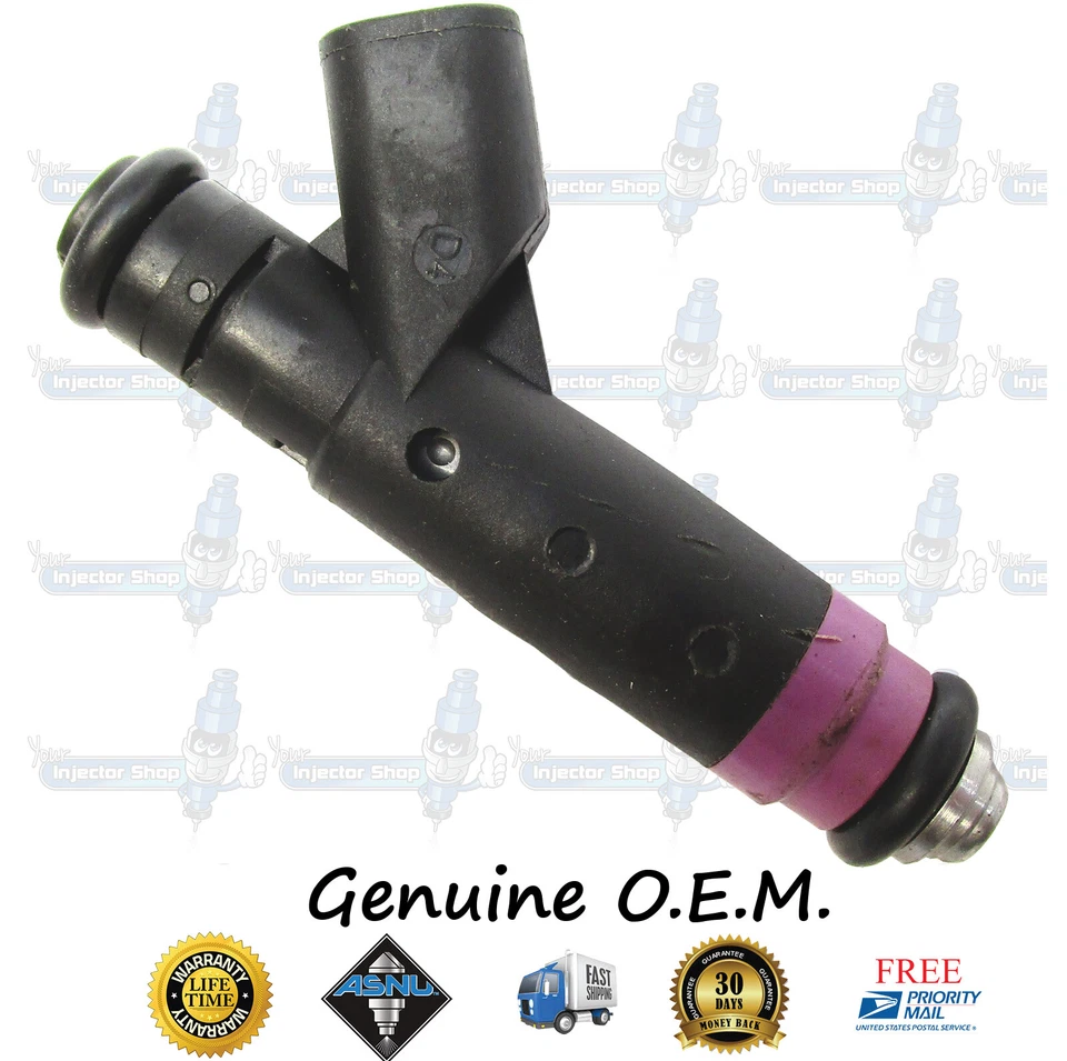 Inyectores de combustible originales Motorcraft Ford 2C5E-A4A Lincoln Aviator 8x 4,6 L 2003-05 Foto 3 de 4