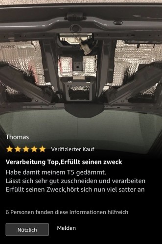 200cm Alubutyl Dämmmatte Anti Dröhn Matte DSM Bitumen-Ersatz PKW KFZ Haushalt - Bild 10 von 12