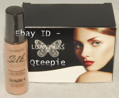 LUMINESS AIR Airbrush FOUNDATION Shade #F4 oz BOTTLE SILK FINISH  *NEW