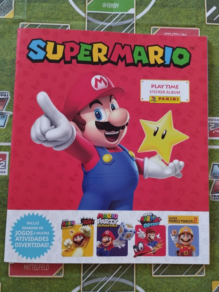 PANINI SUPER MARIO PLAY TIME 2023 EMPTY ALBUM - PORTUGAL EDITION