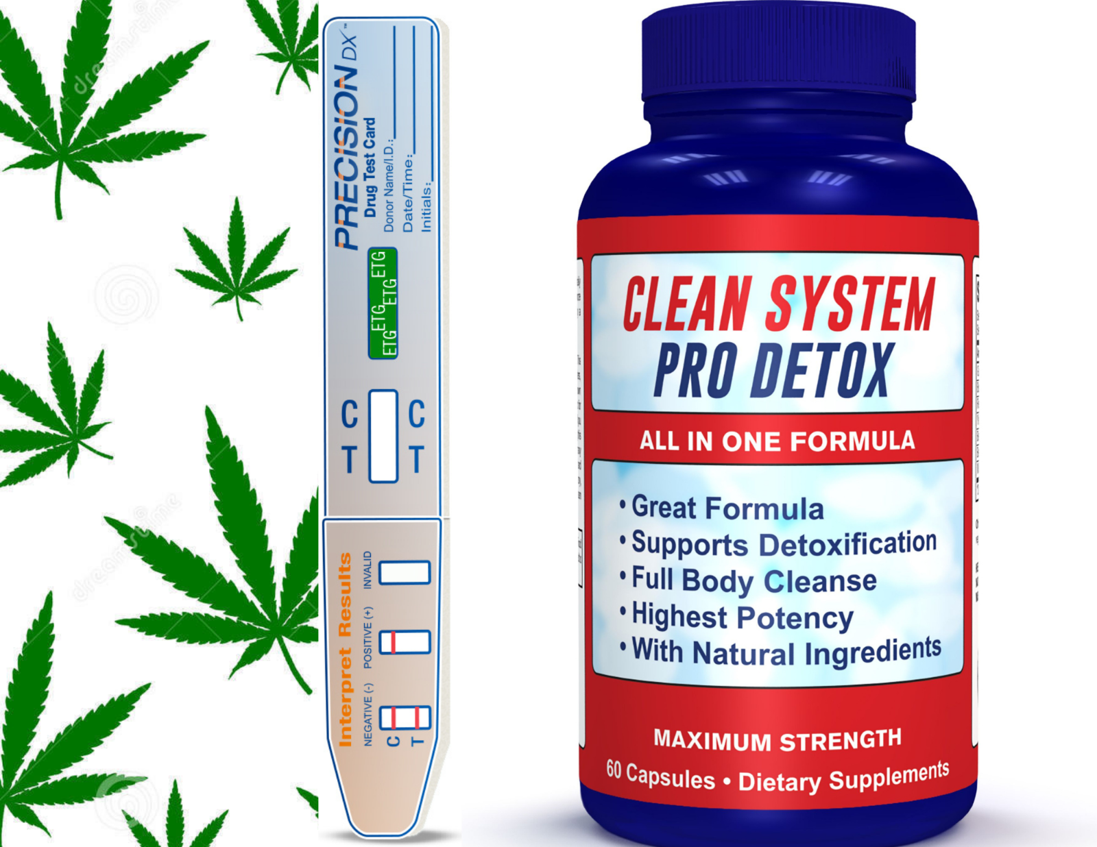 Clean System PRO Detox Kit w/Test Strip Full Body Detox Toxins 60 CAPSULE US eBay