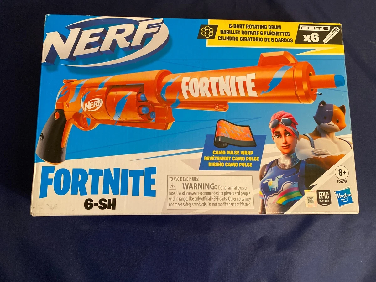 Pistolet Nerf Fortnite 6-SH - Jeu de tir