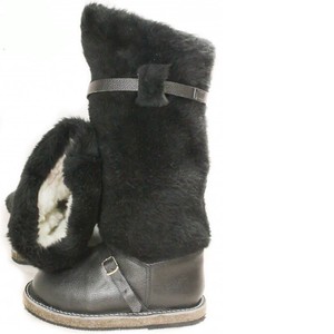 russian fur boots