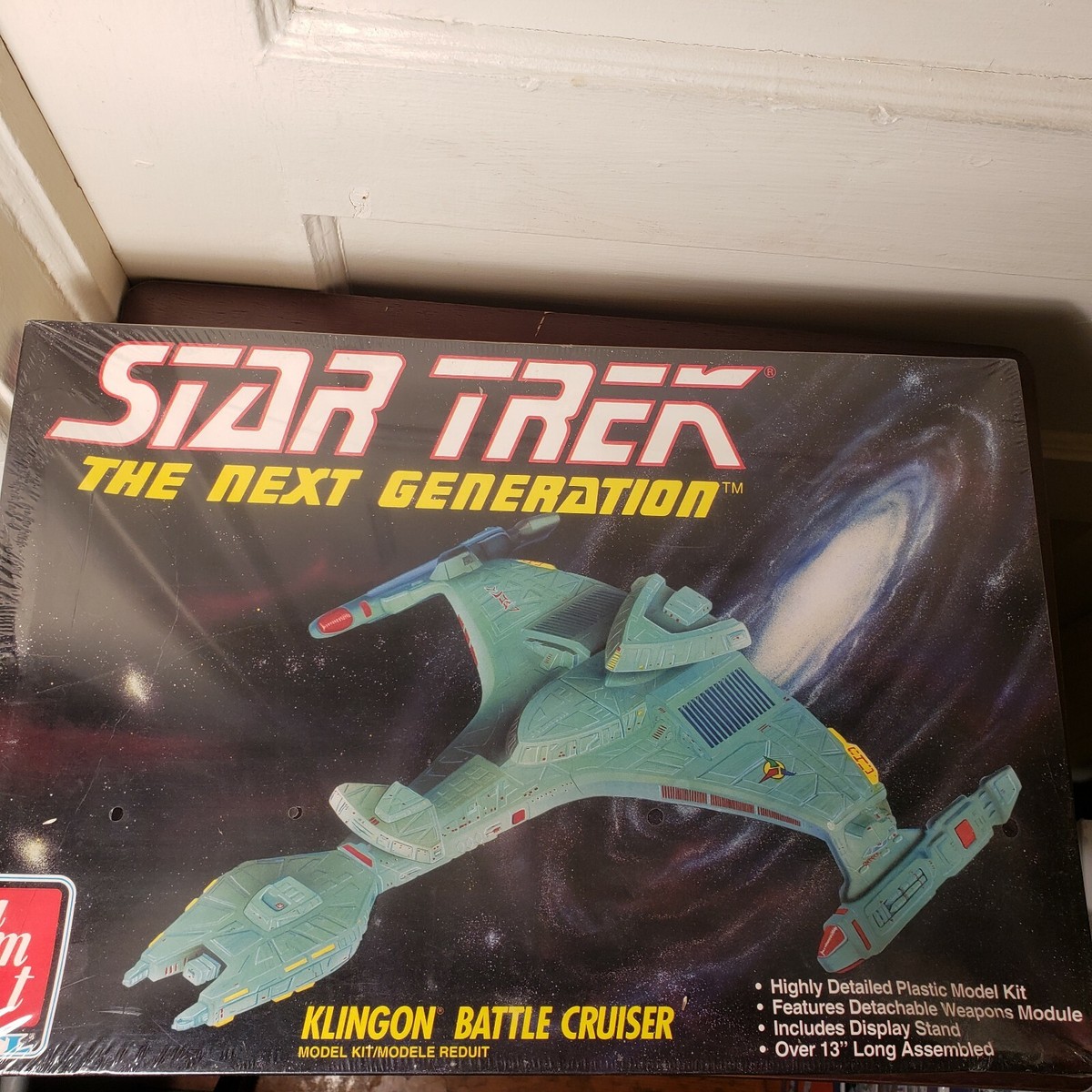 STAR TREK AMT 1/1400 SCALE TNG KLINGON BATTLE CRUISER #6812 SEALED