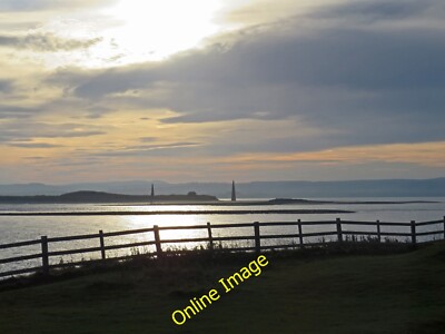 Photo 6x4 Low sun, Guile Point, late autumn view Holy Island/NU1241 A ...