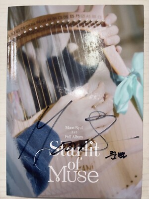 ムンビョル　直サイン Moonbyul [Starlit of Muse] Autographed Signed Album Mamamoo | eBay