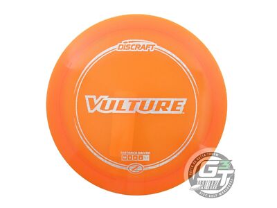 NEW Discraft Z Vulture 167-169g Orange Square Holo Foil Driver