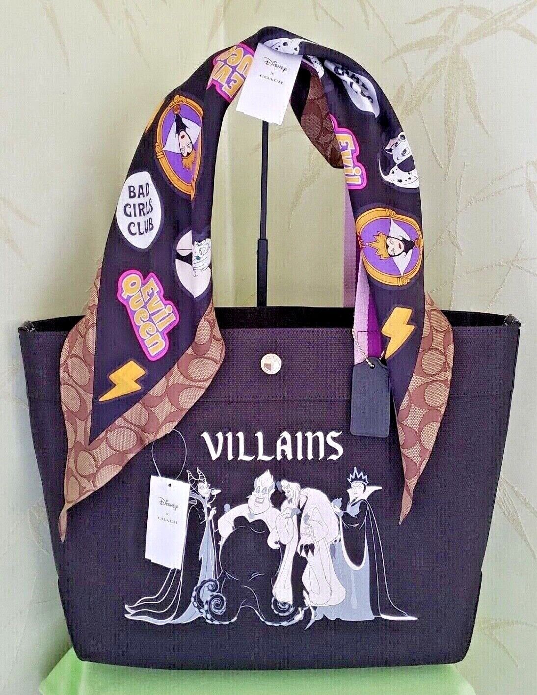 COACH®  Disney X Coach Tote With Villains Motif