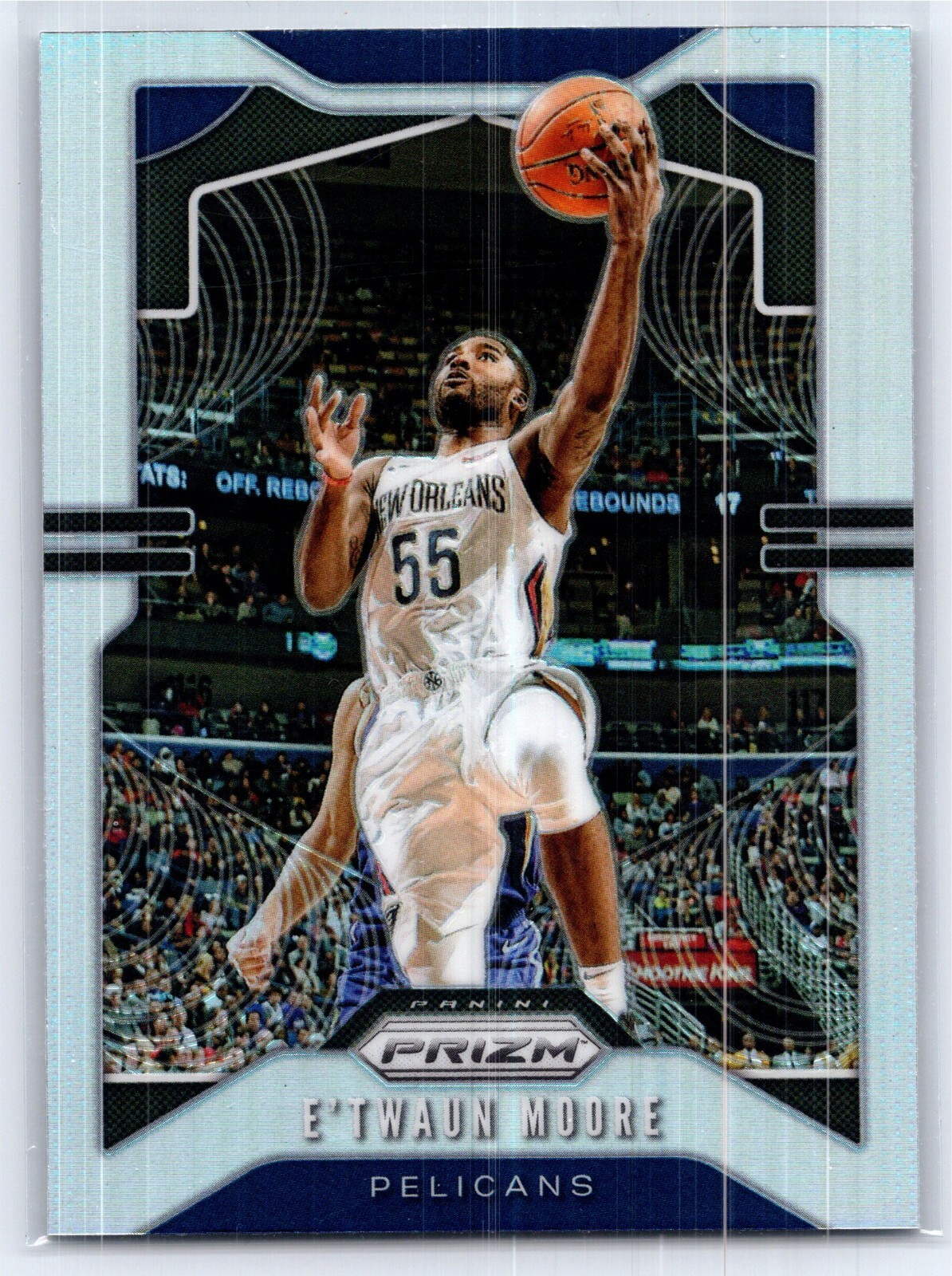 2019-20 Panini Prizm - E'Twaun Moore #174 Silver Prizm